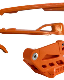 Chain Guide & Swingarm Slider Kit V 2.0 -  Orange