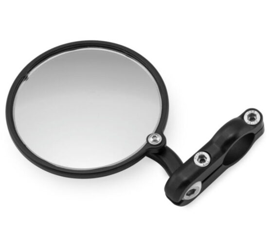 CRG Hindsight Folding 3 in. Bar-End Mirror Left Black
