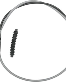 Drag Specialties Braided Stainless Clutch Cable +10in Chrome 72-15/16in