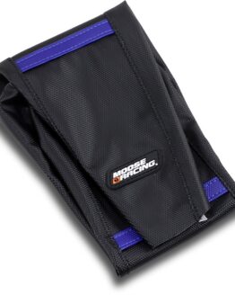 Black/Blue Ribbed Seat Cover