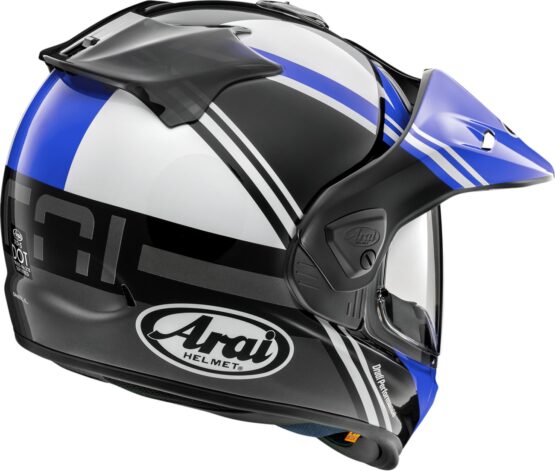 Arai XD-5 Cosmic Helmet XL Blue/White Gloss - Image 2