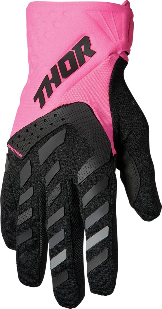 Thor Women's Spectrum Gloves Small Black/Fluorescent Pink