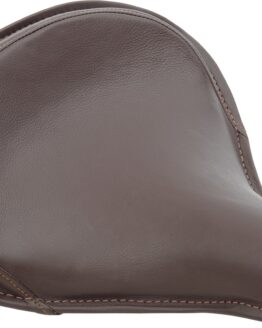 Drag Specialties Large Spring Solo Seat Brown Perimeter Stitch