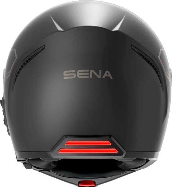 Impulse Motorcycle Smart Helmet w/ Mesh Intercom Matte Black Medium by Sena - Image 2