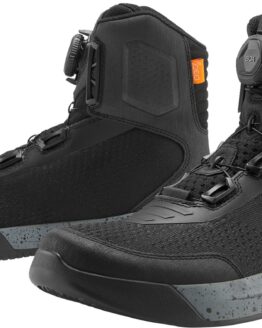 ICON Overlord Vented CE Boots Black/Gray Size 11.5