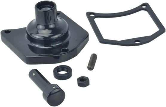 Gloss Black Solenoid Cover Starter Button