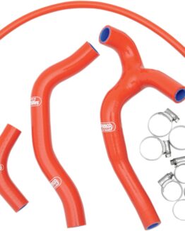 Radiator Hose/Clamp Kit Red