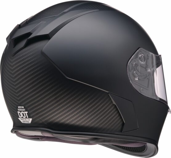 Z1R Warrant Carbon Full Face Helmet Black Large - Image 3