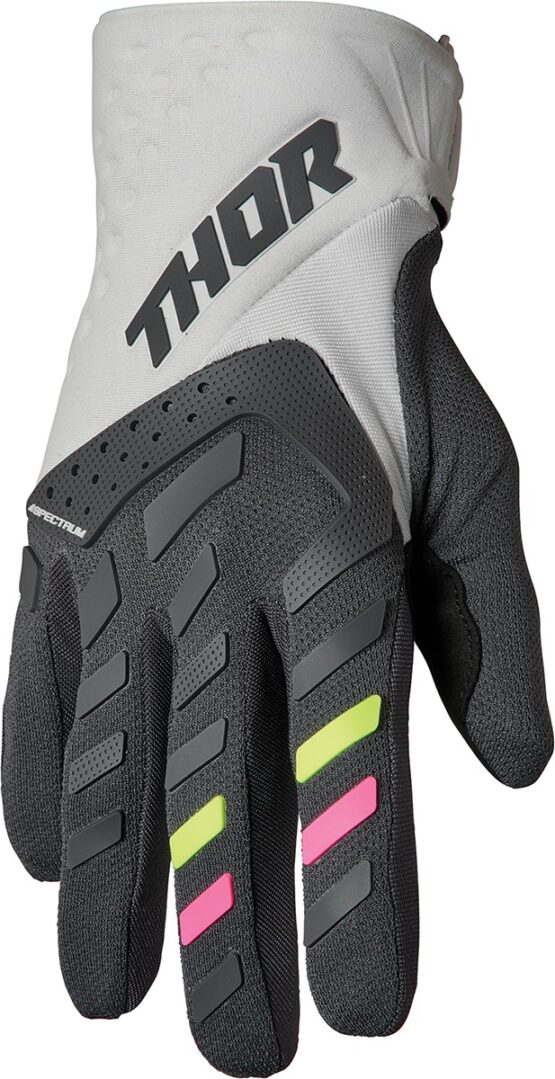Thor Women's Spectrum Gloves XL Charcoal/Light Gray