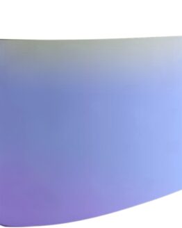 Icon Dropshield Mirror Blue for Alliance GT, Airflite, Airform Helmets