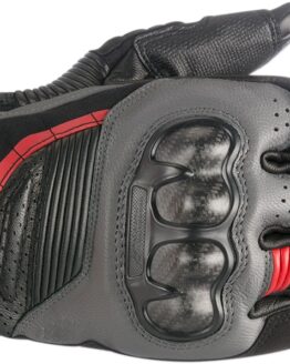 Belize Drystar Street Riding Gloves Black/Gray/Red Large