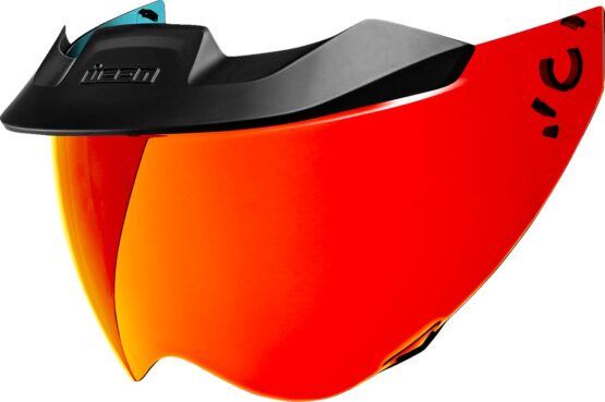 ICON Domain Helmet MotoShield Shield Calypso Red One Size