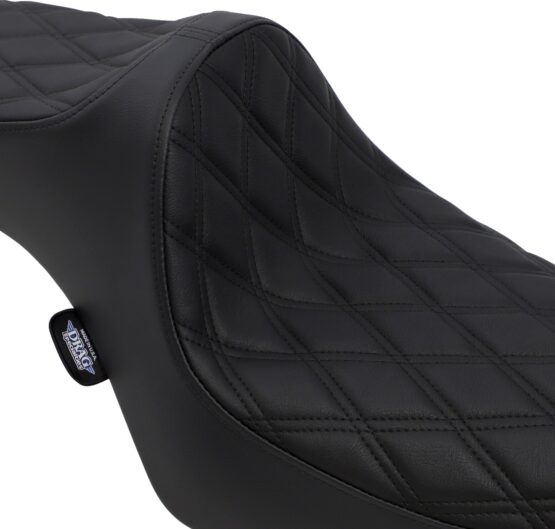 Drag Specialties Predator III Seat Black For Harley Sportster XL Models - Image 2