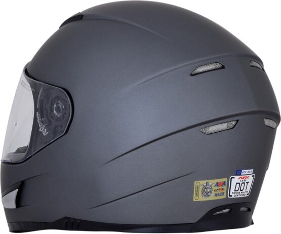 FX-99 Full Face Street Helmet Gray Large - Image 4
