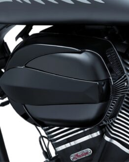 Kuryakyn Air Cleaner Black by John Shope Fits Indian Models