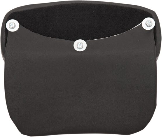 Drag Specialties Chopped Tour-Pak Pad Solar Leather Black - Image 2