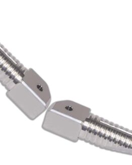 Silver Stock Style Rear Passenger Foot Pegs