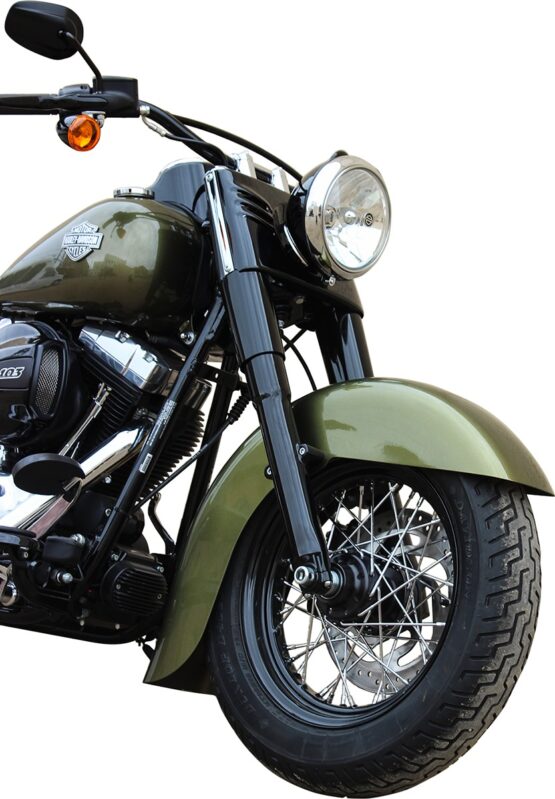 Klock Werks Benchmark Steel Front Fender 21in For Harley Softail Models - Image 2