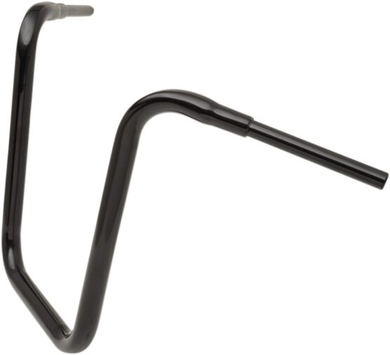 Drag Specialties Big Buffalo Ape Hanger Handlebar 18in TBW Black - Image 2