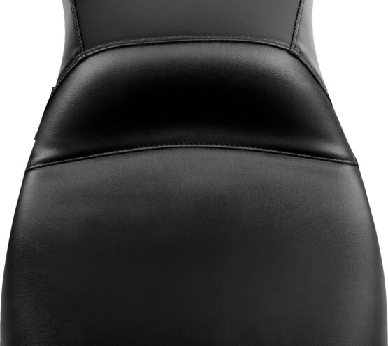 Le Pera Outcast Daddy Long Legs 2-Up Seat Plain Black Harley FLH/FLT 23-24 - Image 2