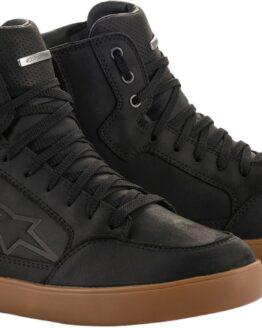 J-6 Waterproof Street Riding Shoes Black/Brown US 7