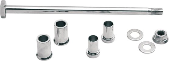 Drag Specialties Swingarm Pivot Shaft Kit Chrome For Harley Softail