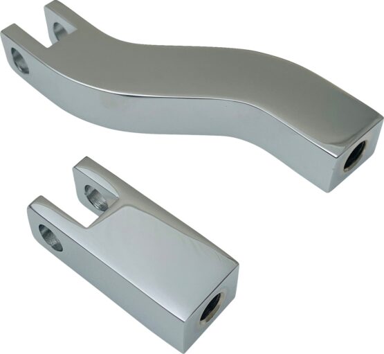 Drag Specialties Passenger Peg Mount Kit Chrome For Harley FXD