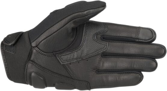 Faster Motorcycle Gloves Black Small - Image 3