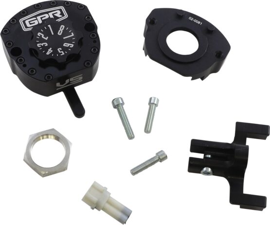 Black V5 Steering Damper