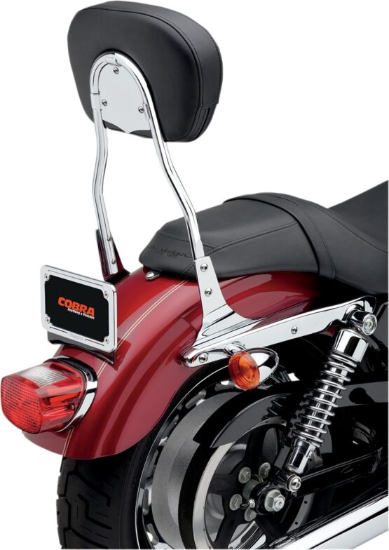 Round 17" Sissy Bar Chrome