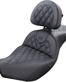 Heated Road Sofa 2-Up Seat Black w/Backrest