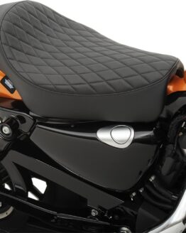 Predator Diamond Vinyl Solo Seat Black Tall&Back