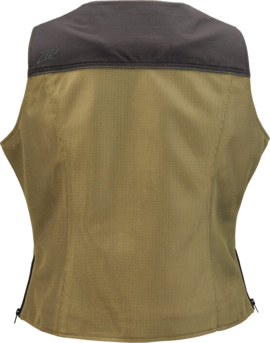 Z1R Women's Mesh Vest Olive 2W - Image 2
