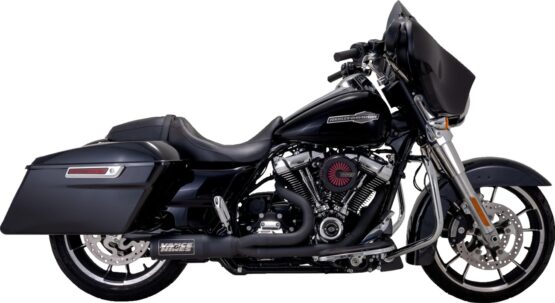 Vance & Hines HO 2-1 Black Exhaust System Fits HD Touring 17-22 - Image 2