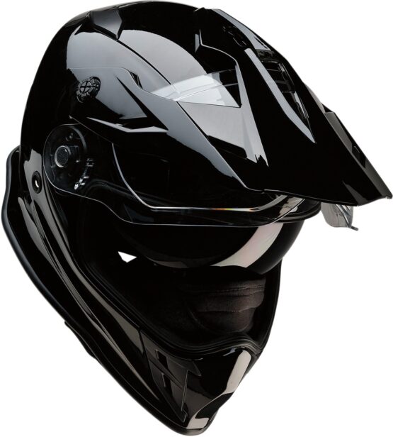 Range Full Face Dual-Sport Helmet Gloss Black X-Small - Image 4