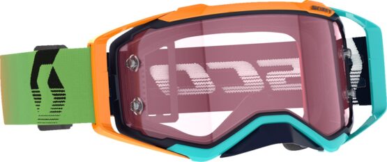Scott Prospect Amplifier Goggle Blue/Orange Rose Lens Adult