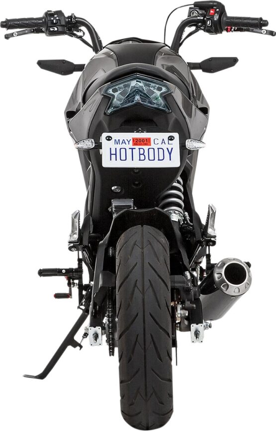HotBodies SS Undertail Fender Eliminator Black For 17-19 Kawasaki Z125 - Image 3