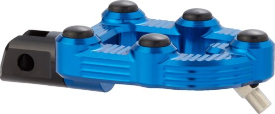 Arlen Ness MX Footpegs Blue Aluminum - Requires Mounts - Image 2