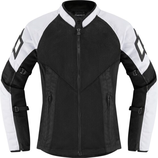 ICON Women's Mesh AF Jacket Black/White XS
