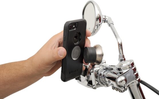 Klock Werks iOmount Switch Chrome Mount For Victory Cross Country - Image 2
