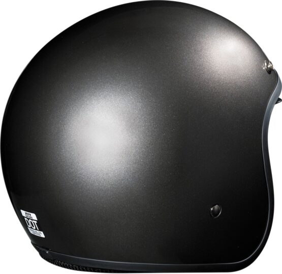 Saturn Open Face Street Helmet Gray/Silver X-Small - Image 2