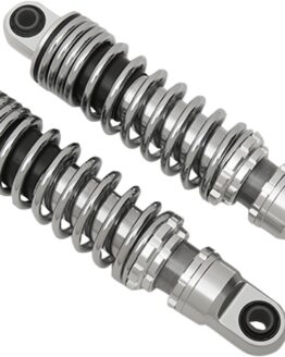 Drag Specialties 10.5in Chrome Rear Shocks Pair For Harley-Davidson XL Models