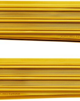 Arlen Ness Saddlebag Latch Covers Gold