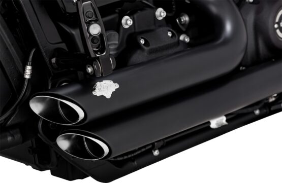 Vance & Hines Shortshots PCX Exhaust Black Fits 18-22 Softail - Image 4