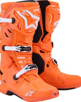 Alpinestars Tech 10 Supervented Boots Orange/Black/White US 9