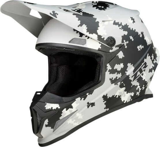 Z1R Rise Digi Camo MX Helmet 2XL Gray Unisex