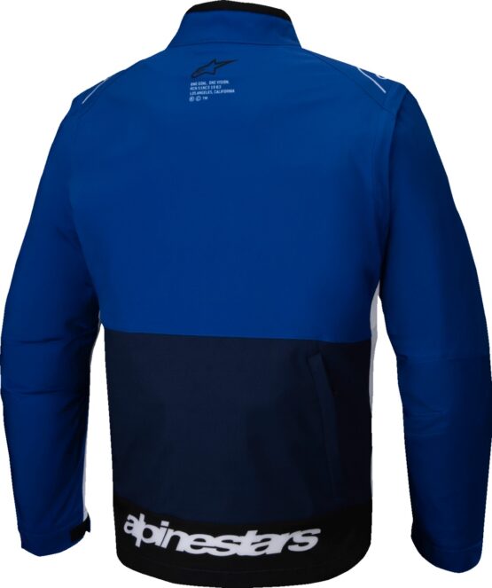 Alpinestars Lite-Dura Softshell Jacket Navy/Blue/White XL - Image 4