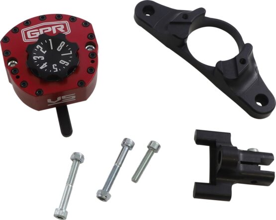 Red V5 Steering Damper