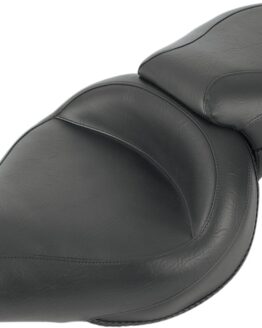 Smooth Vinyl 2-Up Seat - Black