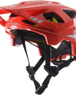 Alpinestars Vector Tech MIPS Bicycle Helmet Bright Red/Light Gray Large